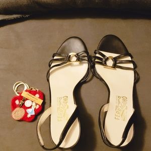 Vintage Ferragamo sandals brand new 7.5